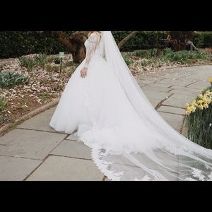 Beautiful Feminine Ballgown wedding dress